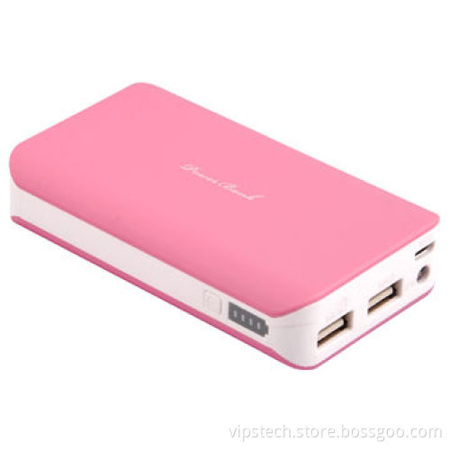 Charger for iPhone with 6,000mAh Real Capacity, ABS Case, High-efficiency Torch